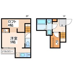 ADC花園パピーズの物件間取画像